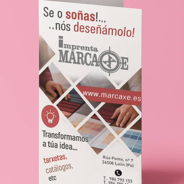 folletos personalizados